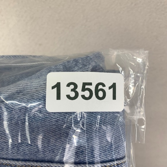 Tommy Hilfiger Jeans Womens 31 Charlie Mid-Loose Wide Leg Light Wash Stretch - Picture 16 of 16